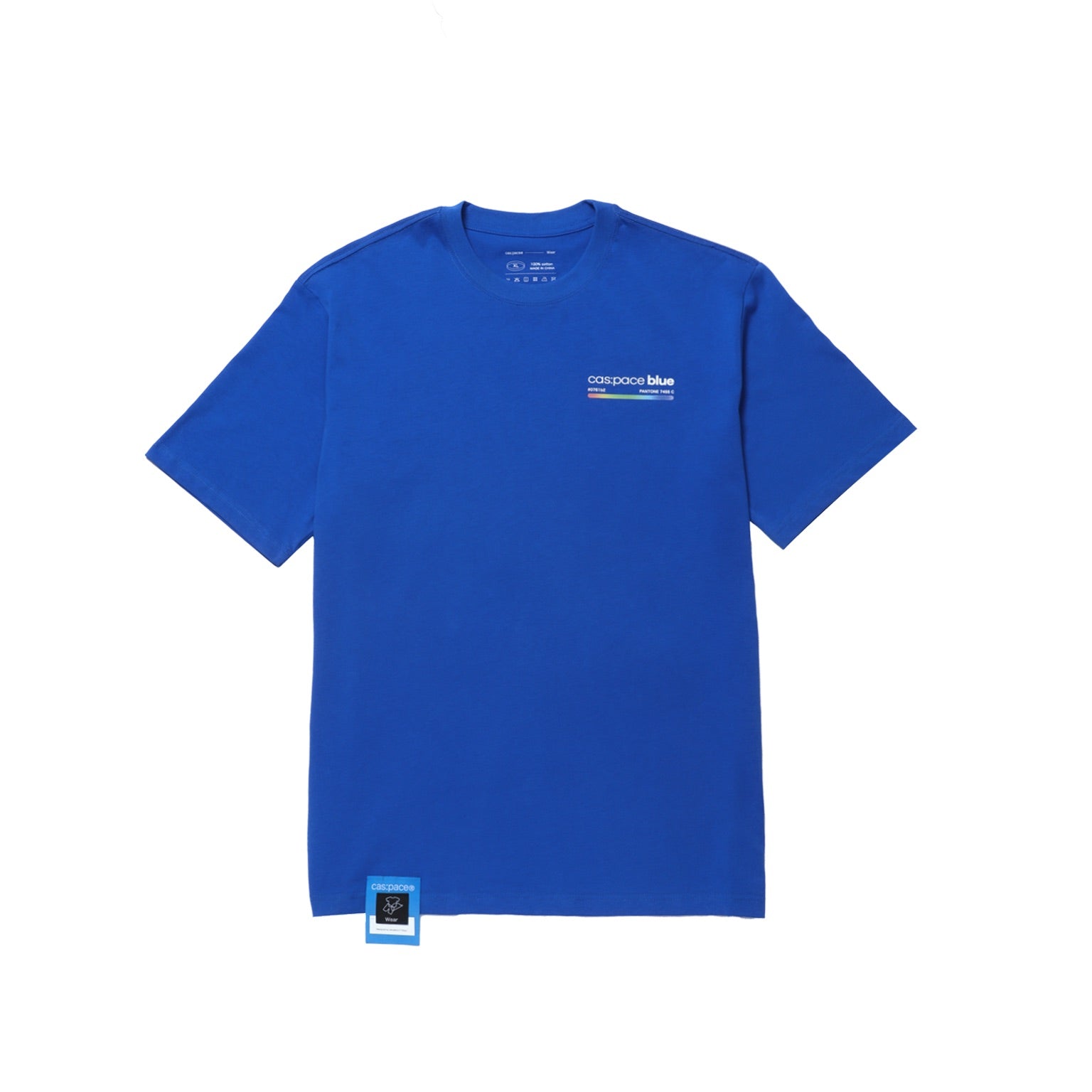 cas:pace home 「cas:pace blue」半袖Tシャツ - cas:pace 殼空間